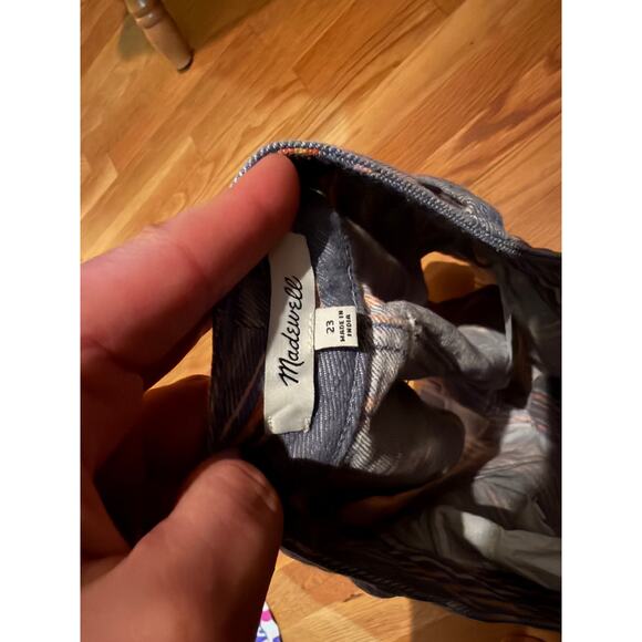 Madewell womens striped shorts size 23 - Picture 2 of 3